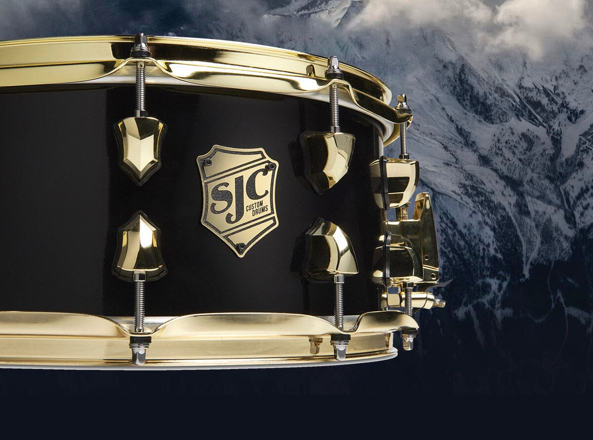 LIQUID DEATH X SJC DRUMS COLLAB