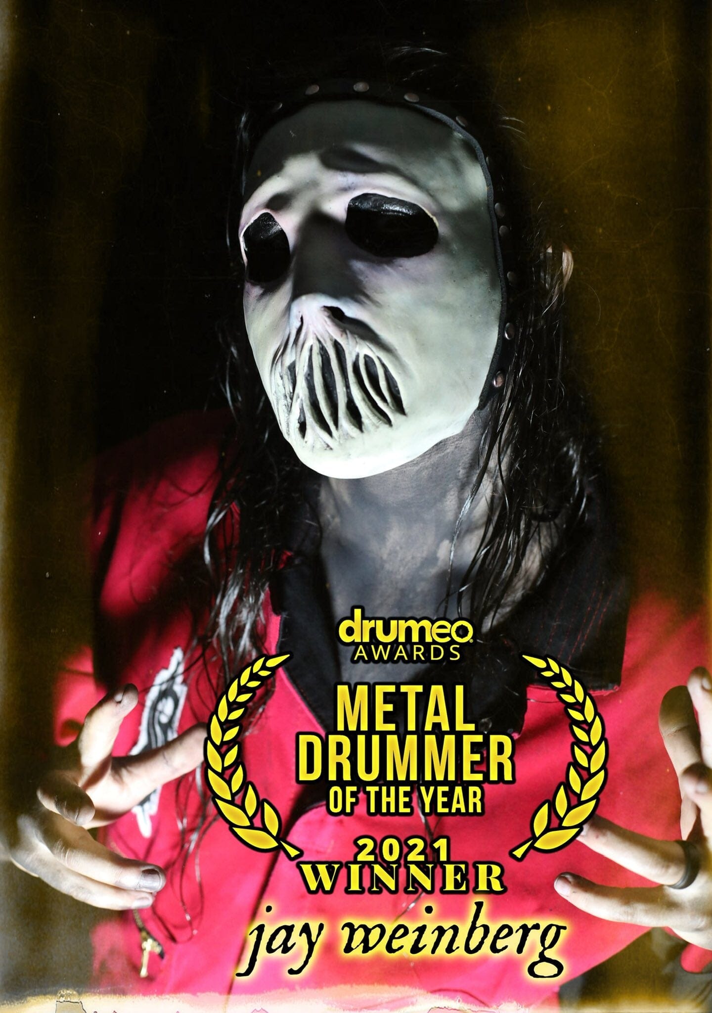 Jay Weinberg Named Metal Drummer of the Year in the First Ever Annual
Drumeo Awards!! 