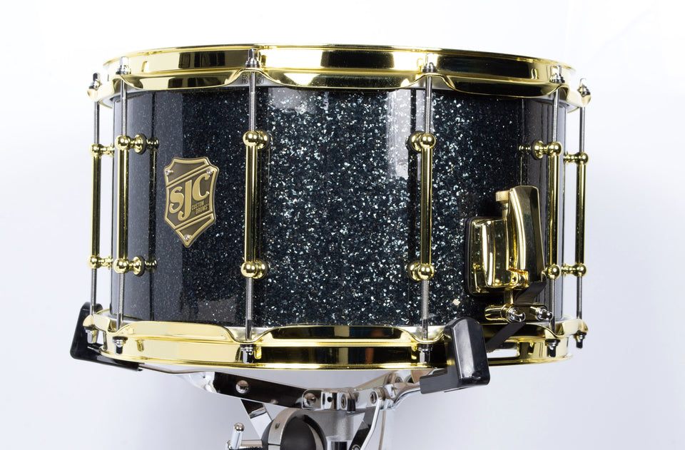 Builder's Choice - Black Glitter 8x14 Snare