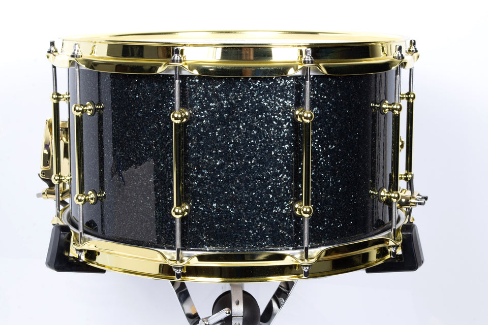 Builder's Choice - Black Glitter 8x14 Snare