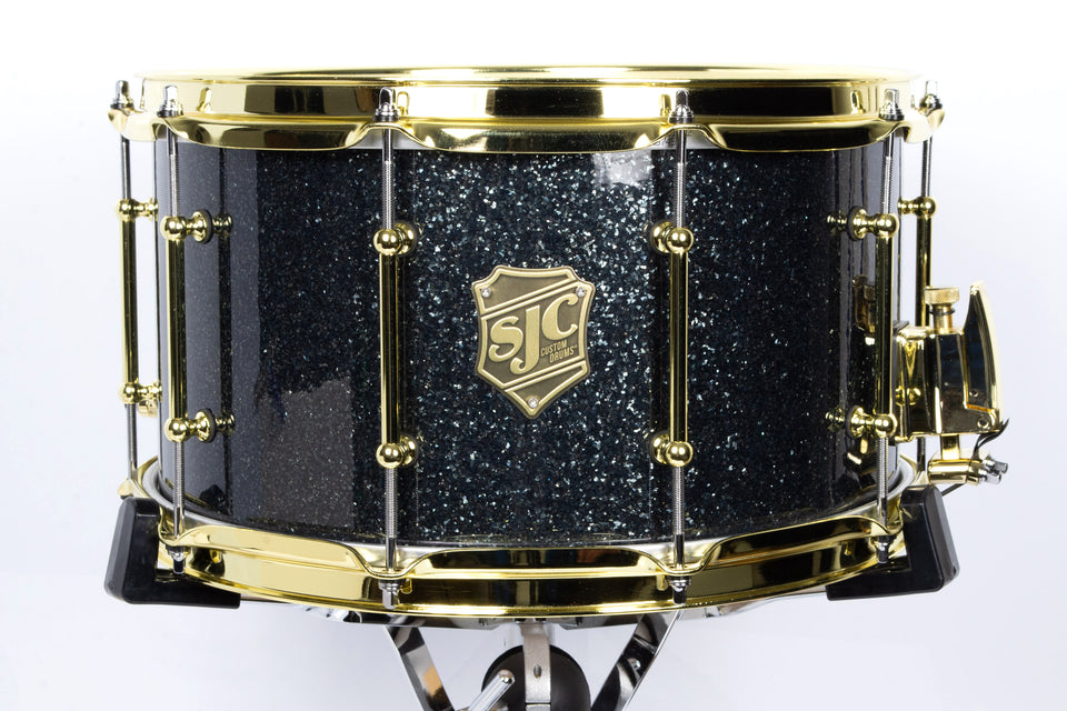 Builder's Choice - Black Glitter 8x14 Snare