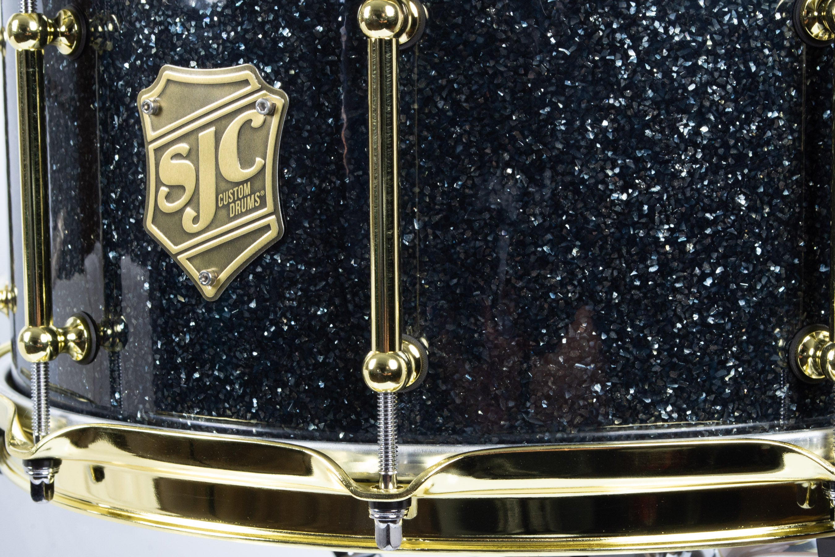 Builder's Choice - Black Glitter 6.5x14 Snare