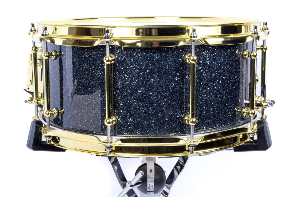 Builder's Choice - Black Glitter 6.5x14 Snare