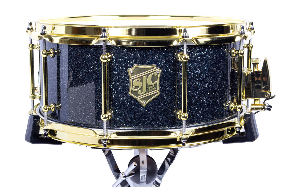 Builder's Choice - Black Glitter 6.5x14 Snare