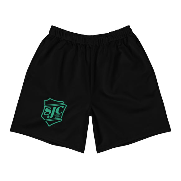 Green SJC Logo Stage Shorts